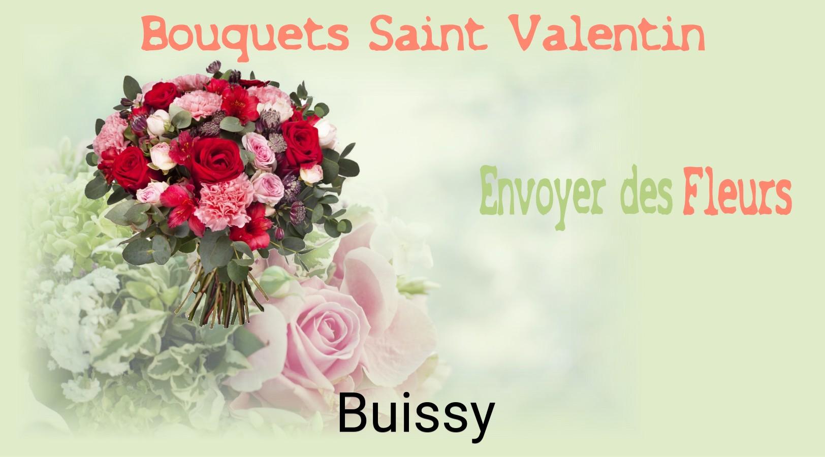 Roses de Saint-Valentin livrées à Buissy